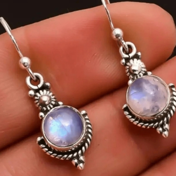 Jewelry - 3/$20 Mystical Moonstone Fairy Drop Earrings